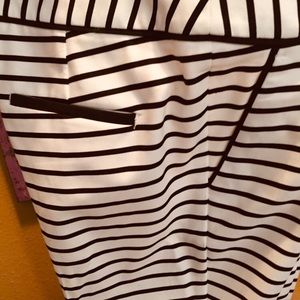 Express Striped Columnist Ankle pants Size 4